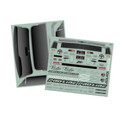 Proline 3531-18 1969 Chevrolet Nova Tough-Colour (Black) Body for Slash 2WD Drag Car and AE DR10