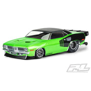 Proline 3550-00 1972 Plymouth Barracuda Clear Body (for Slash 2wd Drag Car & AE DR10)