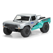 Proline 3551-17 Pre-Cut 1967 Ford F-100 Race Truck Clear Body for Slash 2WD Slash 4x4 and PRO-Fusion SC 4x4 with Extended Body Mounts
