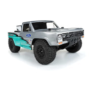 Proline 3551-17 Pre-Cut 1967 Ford F-100 Race Truck Clear Body for Slash 2WD Slash 4x4 and PRO-Fusion SC 4x4 with Extended Body Mounts