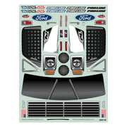 Proline 3551-17 Pre-Cut 1967 Ford F-100 Race Truck Clear Body for Slash 2WD Slash 4x4 and PRO-Fusion SC 4x4 with Extended Body Mounts