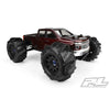 Proline 3582-00 2021 Chevy Silverado 2500 HD Clear Body for E-REVO 2.0 and MAXX with Extended Body Mounts