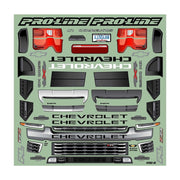 Proline 3592-00 1/8 2021 Chevrolet Silverado 2500 HD Monster Truck Clear Body