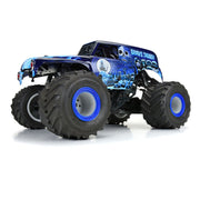Proline PR3593-13 1/10 Grave Digger Ice Blue Painted Body Set