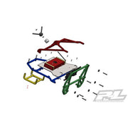 Proline 6322-00 Back-Half Cage for Proline Cab Only Crawler Bodies