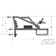 Proline 6322-00 Back-Half Cage for Proline Cab Only Crawler Bodies