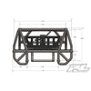 Proline 6322-00 Back-Half Cage for Proline Cab Only Crawler Bodies