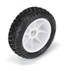 Proline 8298-13 Wedge Carpet Tyres Mounted on White Wheels Mini-B Front