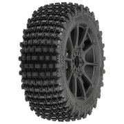 Proline 9074-21 1/8 Gladiator M2 F/R Buggy Tyres Mounted 17mm Black Mach 10 2pc