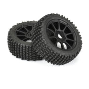 Proline 9074-21 1/8 Gladiator M2 F/R Buggy Tyres Mounted 17mm Black Mach 10 2pc