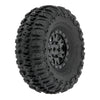 Proline 10209-10 1/24 Trencher Fr/Rr 1.0in Tyres Mounted 7mm Black Impulse 4pc SCX24