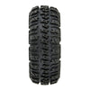 Proline 10209-10 1/24 Trencher Fr/Rr 1.0in Tyres Mounted 7mm Black Impulse 4pc SCX24