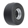 Proline PR10218-10 1/16 Reaction Rear Tyres Mounted on Black Silver Wheels 2pc Mini No Prep