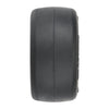 Proline PR10218-10 1/16 Reaction Rear Tyres Mounted on Black Silver Wheels 2pc Mini No Prep
