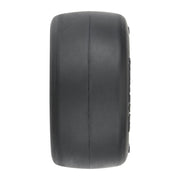 Proline PR10218-10 1/16 Reaction Rear Tyres Mounted on Black Silver Wheels 2pc Mini No Prep