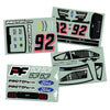 Protoform 1587-00 2022 NASCAR Cup Series Ford Mustang Body Clear