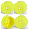 Proline PR2702-02 Velocity V2 Yellow Front or Rear 1/8 Buggy Wheels 4pce