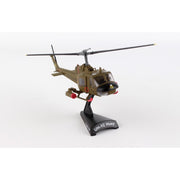 Postage Stamp 5601 1/87 UH-1C US Army Huey Gunship 1st Cavalry Division (Remake) Diecast Aircraft