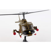 Postage Stamp 5601 1/87 UH-1C US Army Huey Gunship 1st Cavalry Division (Remake) Diecast Aircraft