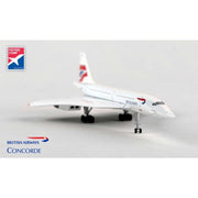 Postage Stamp 58002 1/350 Concorde British Airways G-BOAD (Remake) Diecast Aircraft