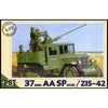PST 72033 1/72 61-K 37mm AASP Gun on Soviet ZIS-42