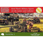 Plastic Soldier Company 20004 1/72 British 6PDR Anti-Tank Gun and Lloyd Carrier Tow Plastic Model Kit
