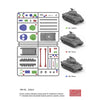 Plastic Soldier Company 1/72 Sherman M4A2 3 kits in Box