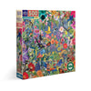 eeBoo Garden of Eden Square 500pc Jigsaw Puzzle