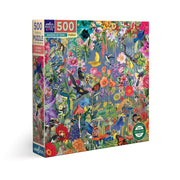 eeBoo Garden of Eden Square 500pc Jigsaw Puzzle