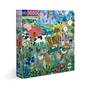 eeBoo English Hedgerow 1000pc Jigsaw Puzzle