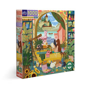 eeBoo Reading and Relaxing 1000pc Jigsaw Puzzle