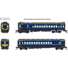 IDR HO VR Derm Train Pack VR Yellow Straight Lining w/Gray Roofs (RM 58 and MT 27) DCC Sound