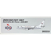 Panda Model 1/400 RAAF Boeing 737-700 BBJ A36-001 RAAF Centenary