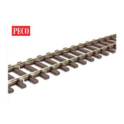 Peco SL108FPACK HO/OO Code 75 Flexible Track Bullhead Rail Wooden Sleeper (Box of 25)