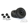 Proline 10174-10 Badlands MX28 HP 2.8in All-Terrain Belted Truck Tyres on Raid Black Remov Hex Wheels 2pc