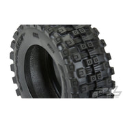 Proline 10174-10 Badlands MX28 HP 2.8in All-Terrain Belted Truck Tyres on Raid Black Remov Hex Wheels 2pc