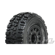 Proline 1190-10 Trencher X SC 2.2in/3,0in All Terrain Tyres on Raid Black 6x30 Hex Wheels 2pc