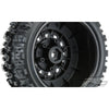 Proline 1190-10 Trencher X SC 2.2in/3.0in All Terrain Tyres on Raid Black 6x30 Hex Wheels 2pc