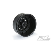 Proline 2785-03 Raid 2.2in/3.0in Black 6x30 Removable Hex SC Wheels 2pc