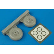 Quickboost 7204 1/72 Lancaster Wheels and Paint Masks