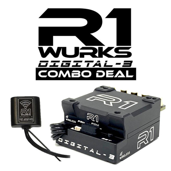 R1 Wurks Digital 3 Speed Controller and Wifi Module Combo – Metro Hobbies