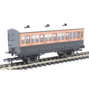 Hornby R40062 OO LSWR 4 Wheel Coach 3rd Class 302