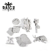 RAGE 001 Halsten Wolf Nose (90 mm scale) Fantasy Figure Series