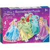 Ravensburger 03082-8 Disney Princess 4 Shaped Puzzles in a Box Jigsaw Puzzle