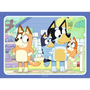 Ravensburger 03111-5 Bluey Lets Do This 4 In a Box 12, 16, 20 & 24pc Jigsaw Puzzle
