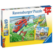 Ravensburger 05033-8 Above The Clouds 3x 49pc Kids Jigsaw Puzzle