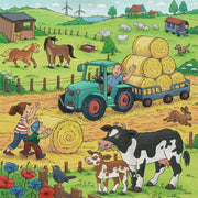 Ravensburger 05078-9 On The Farm 3x 49pc Kids Jigsaw Puzzle