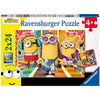 Ravensburger 05085-7 The Minions In Action 2x 24pc Kids Jigsaw Puzzle