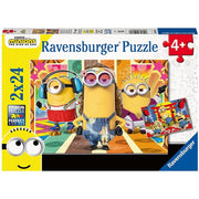 Ravensburger 05085-7 The Minions In Action 2x 24pc Kids Jigsaw Puzzle