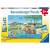 Ravensburger 05095-6 Baby Safari Animals Puzzle 2x 12pc Kids Jigsaw Puzzle